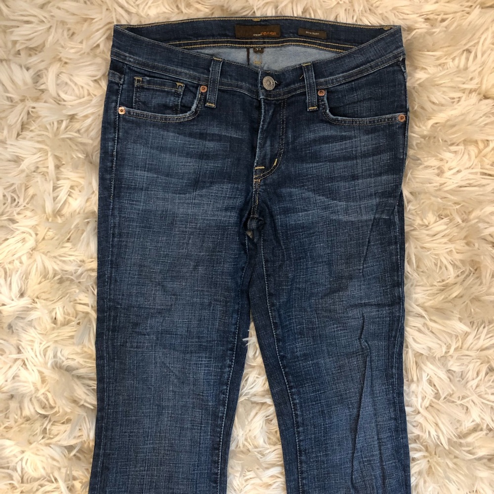 Fossil slim boot cut jeans